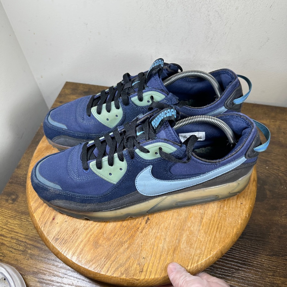 Nike Air Max 90 Terrascape Mens 13 Deep Royal Blue Marina DV7413-400 Sneakers - Picture 7 of 9